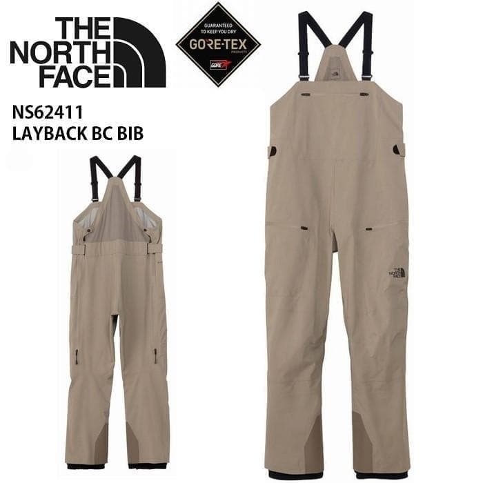 ノースフェイス レイバック BC ビブ パンツ LAYBACK BC Bib