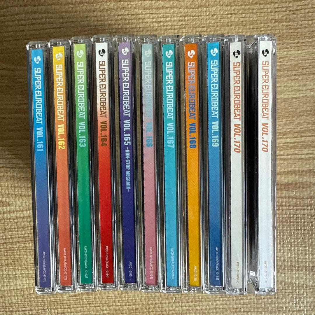 スーパーユーロビート VOL.161～170セット
