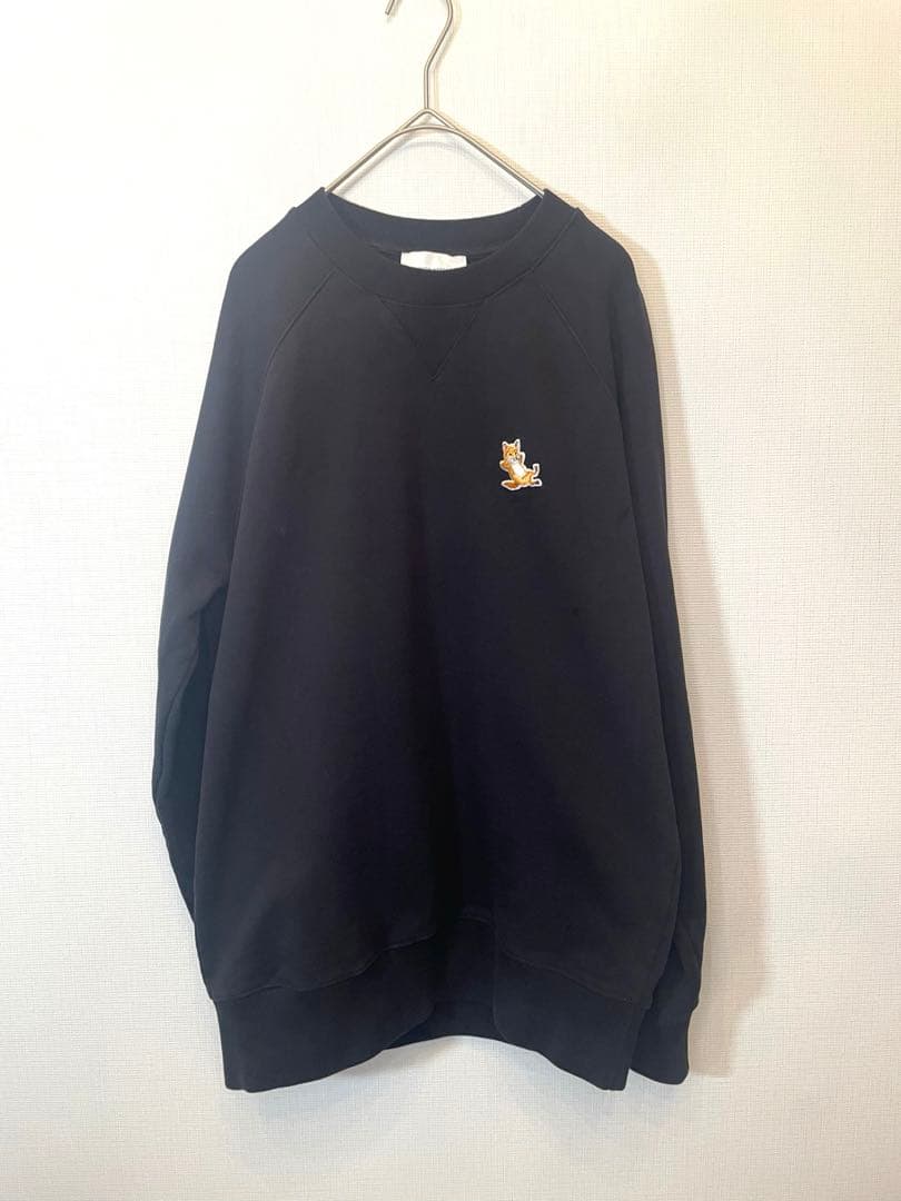 MAISON KITSUNE スウェット S ブラック
