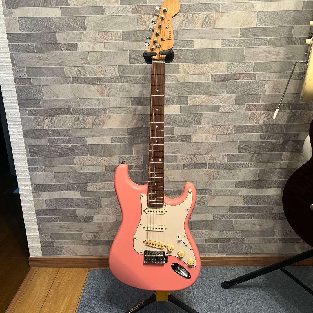 photogenic エレキギター　ピンク