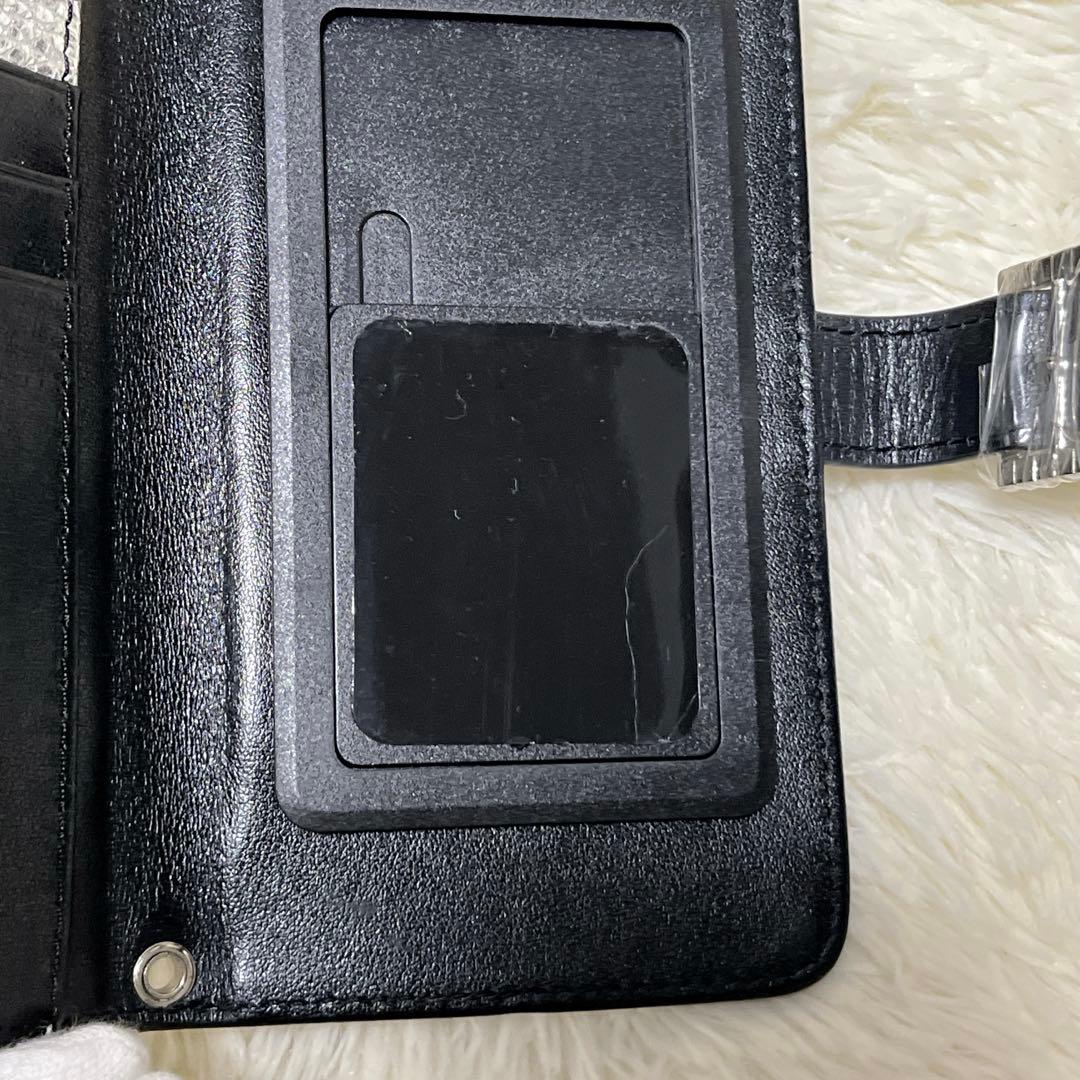 美品　サロンドアルファード　スマホケース　ルクーチェ　手帳型　多機種対応