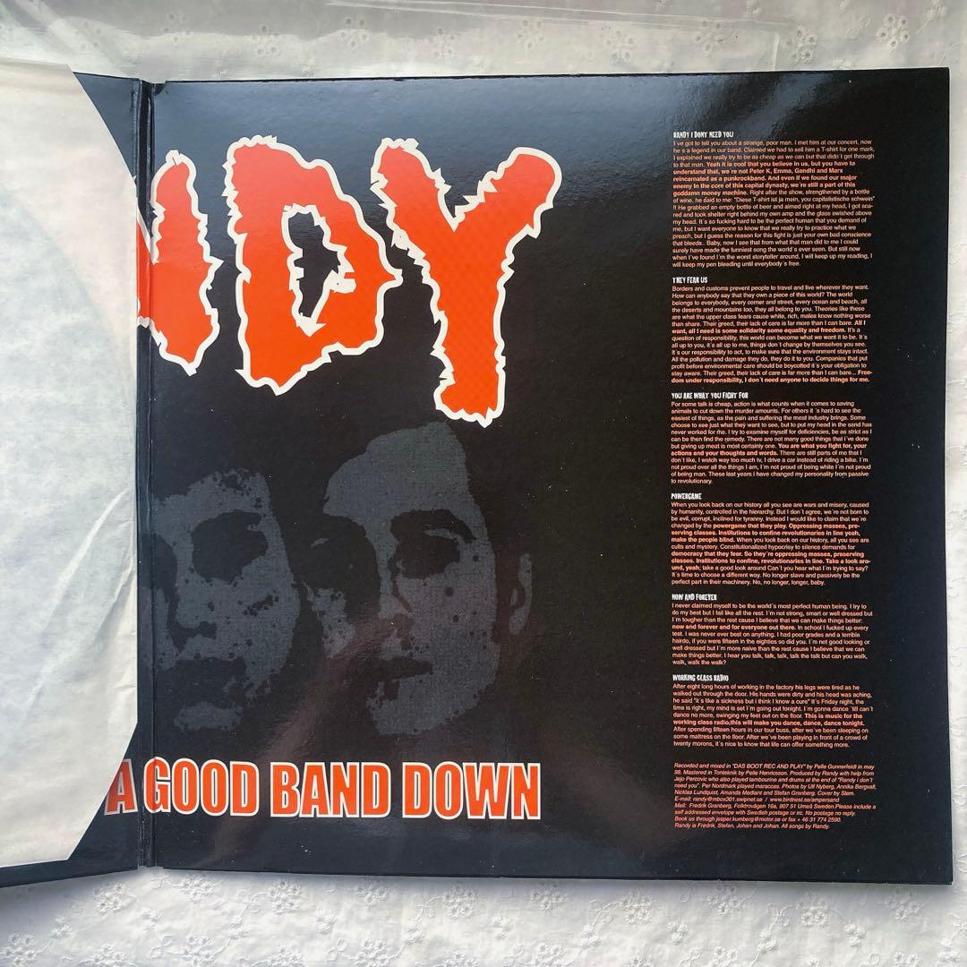 洋楽 Randy You Can't Keep A Good Band Down LP