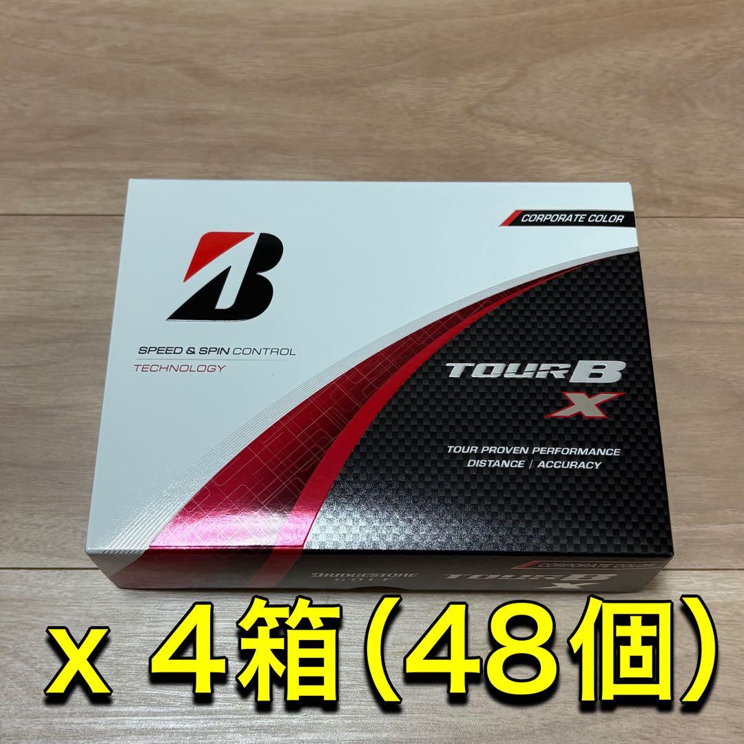 【新品】BRIDGESTONE GOLFのゴルフボールTOUR B X 48球