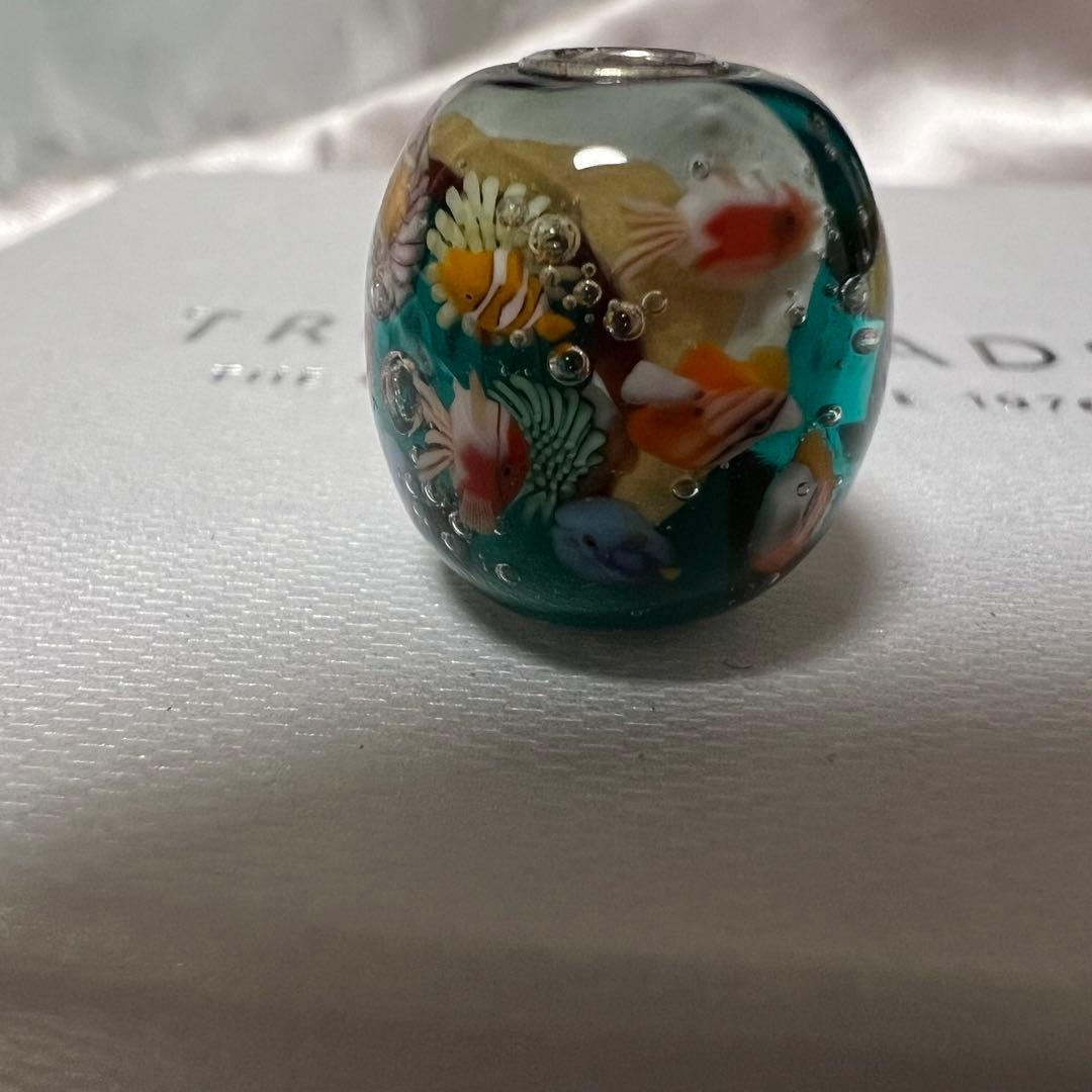 美品　トロールビーズ　ディープオーシャン