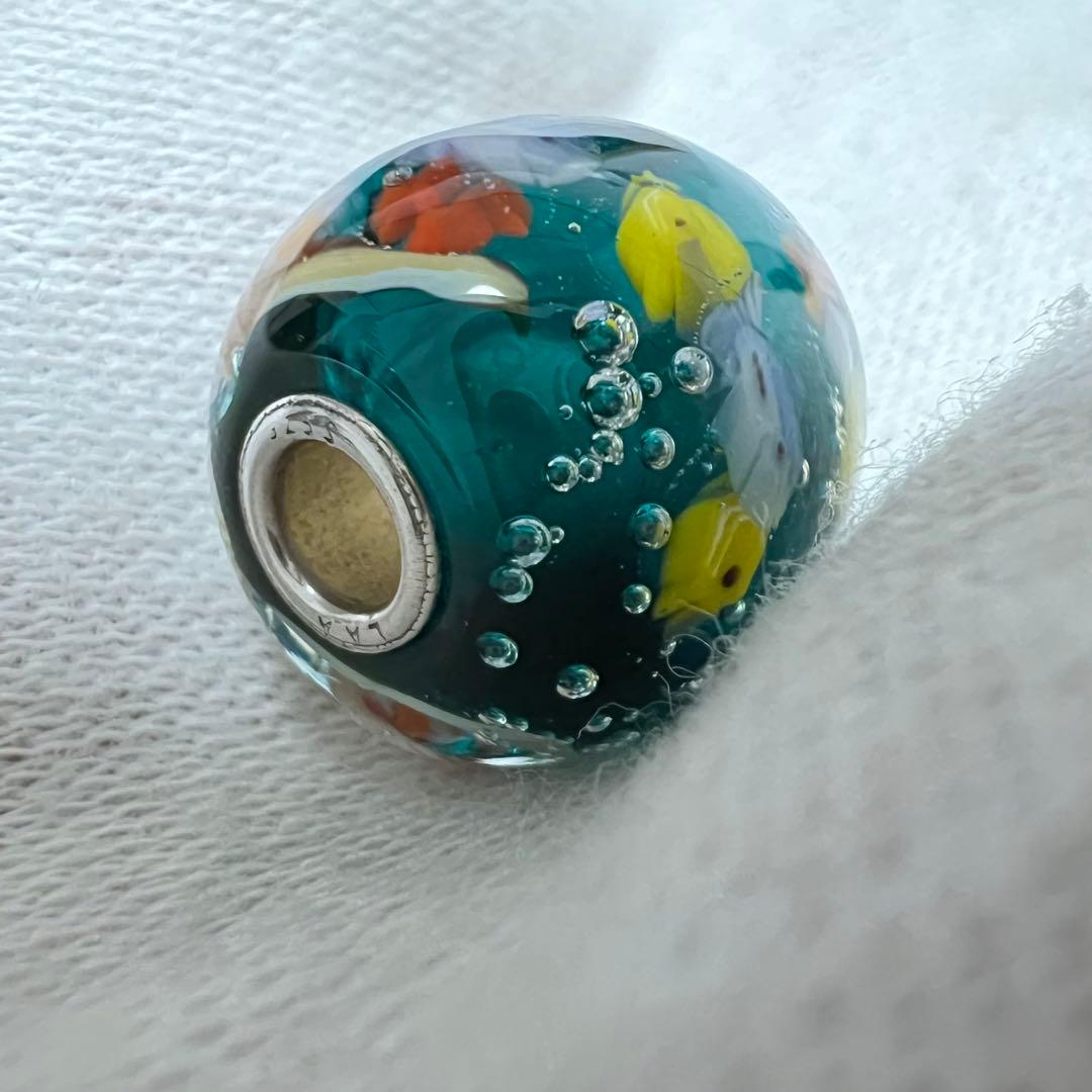 美品　トロールビーズ　ディープオーシャン