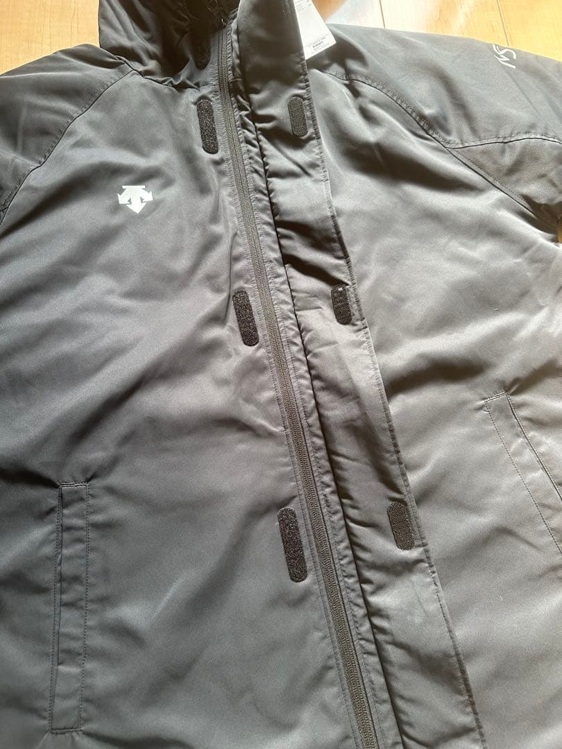 デサント ベンチコート ロングコート L ブラック 新品未使用品