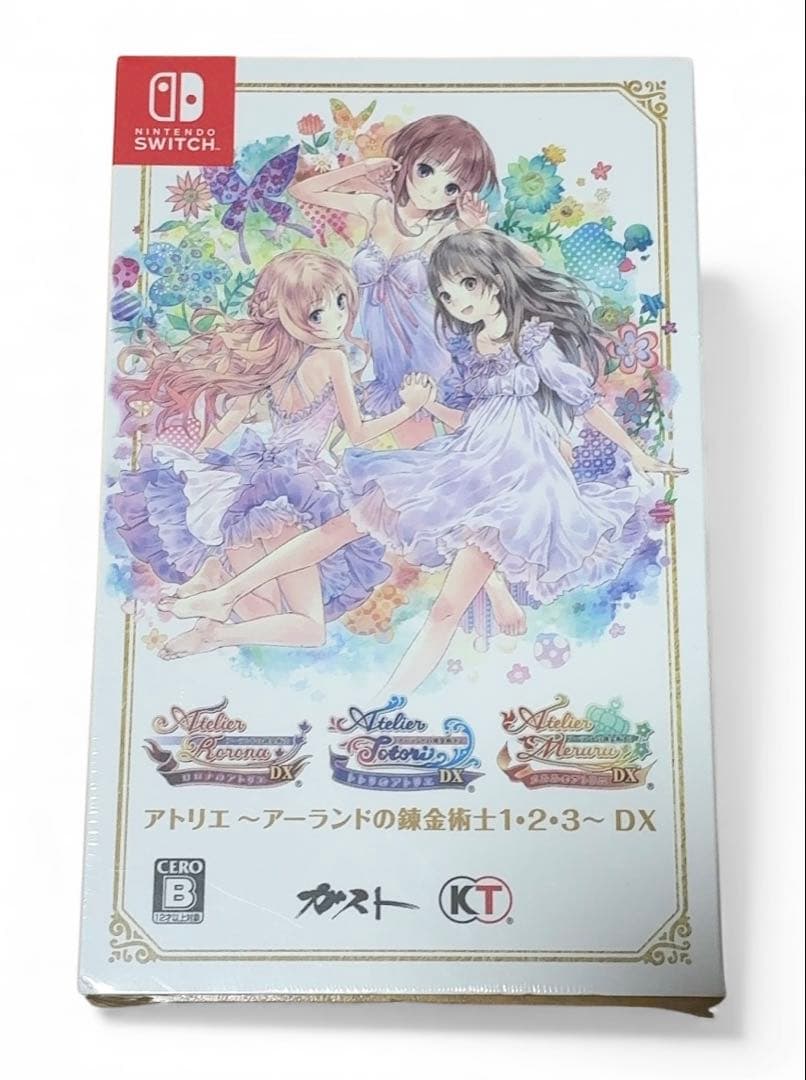 【新品未使用】アトリエ～アーランドの錬金術士1・2・3～DX switch