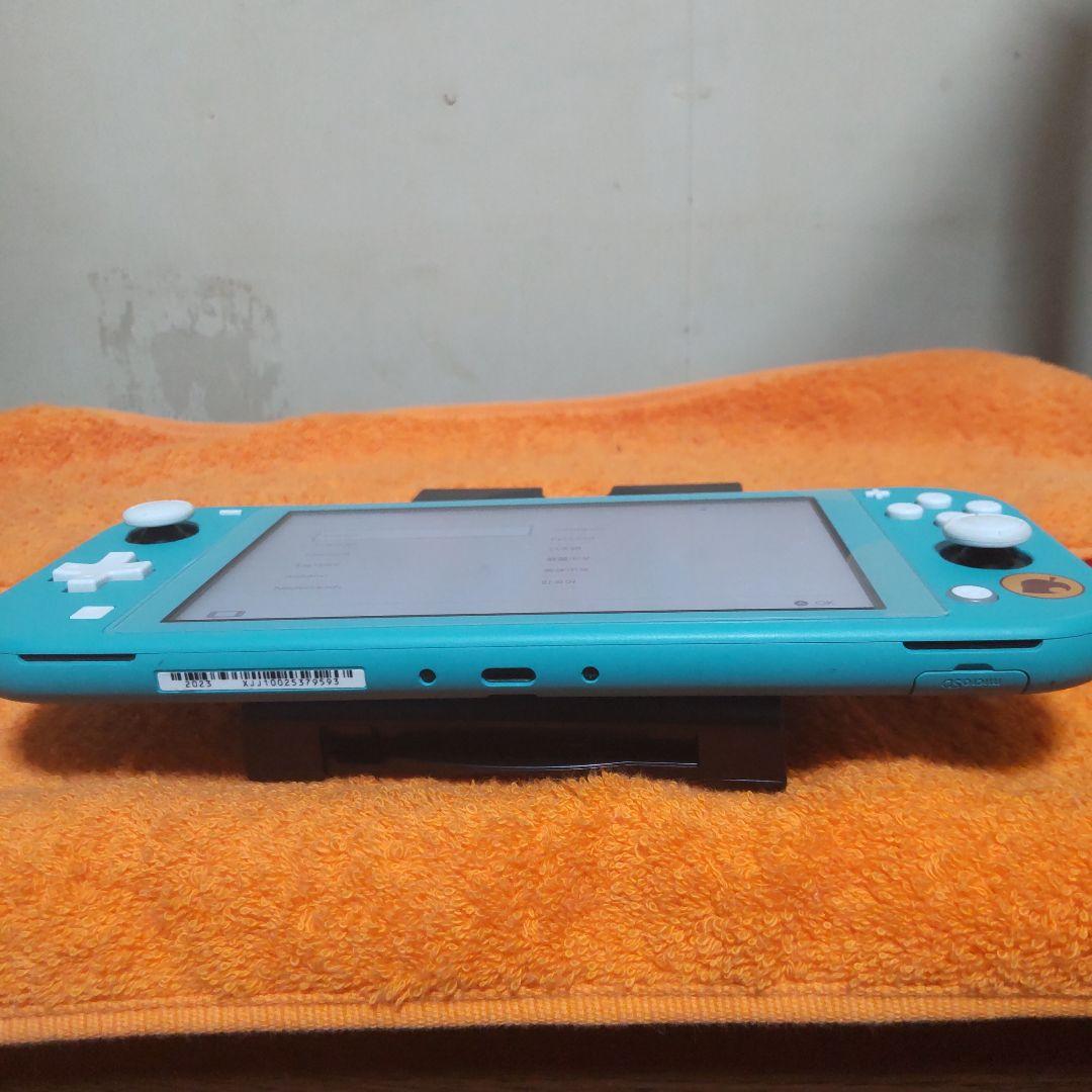 Nintendo Switch Lite ターコイズ 動物デザイン
