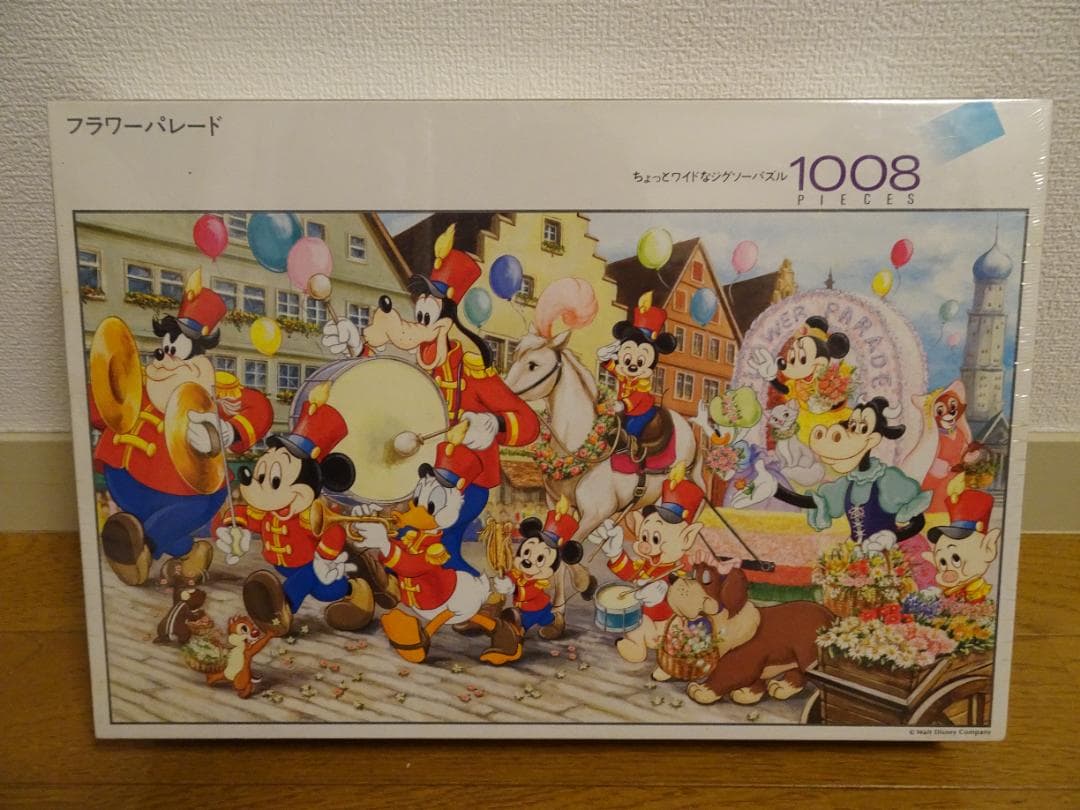 新品、未開封。廃盤品。「フラワーパレード」 1008ピース ja-29