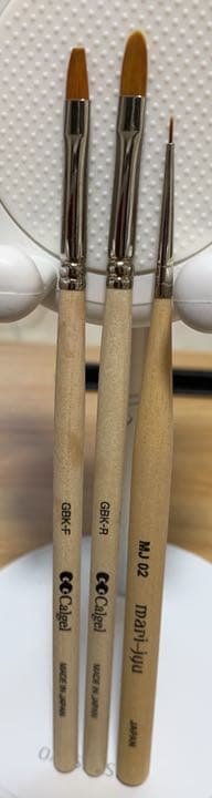 【16本セット★ネイル用品】ネイル筆ブラシ