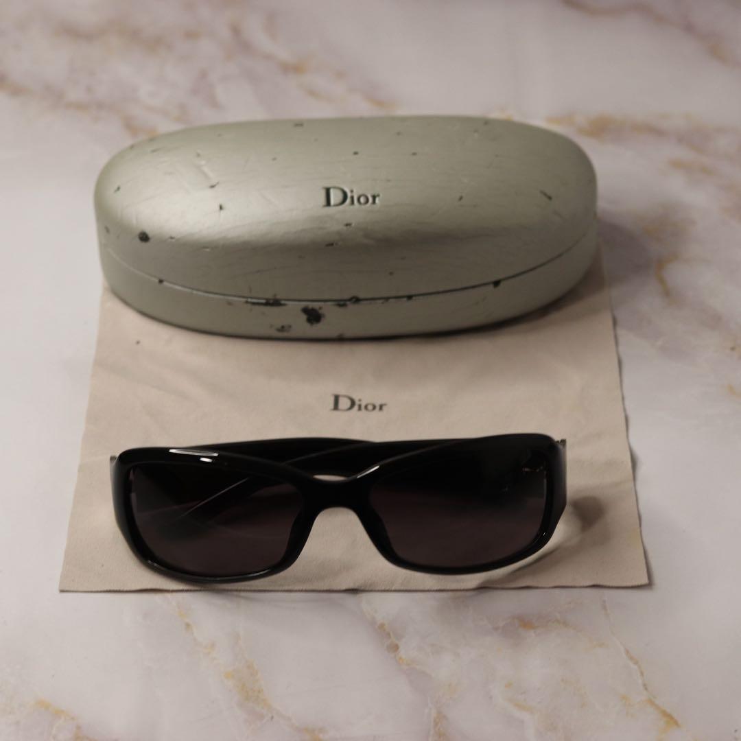 dior ディオール スター y2k レトロ モード サングラス ケース付き