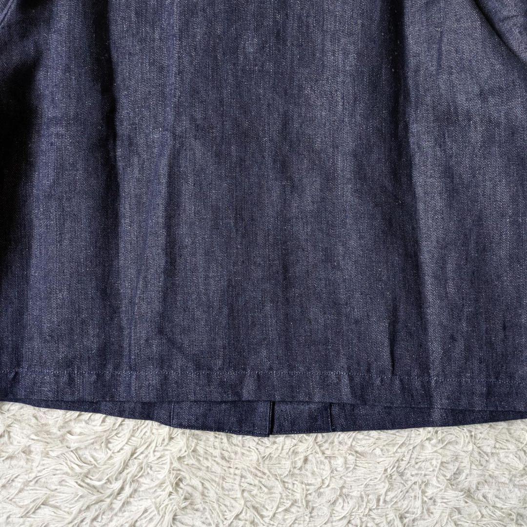 アトリエダンタン　Moreau ヘンプデニムジャケット　インディゴ　サイズ0