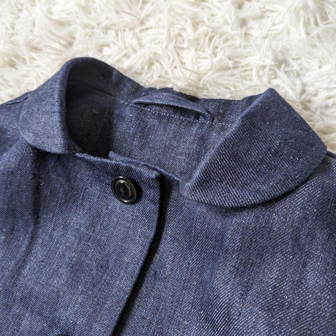 アトリエダンタン　Moreau ヘンプデニムジャケット　インディゴ　サイズ0