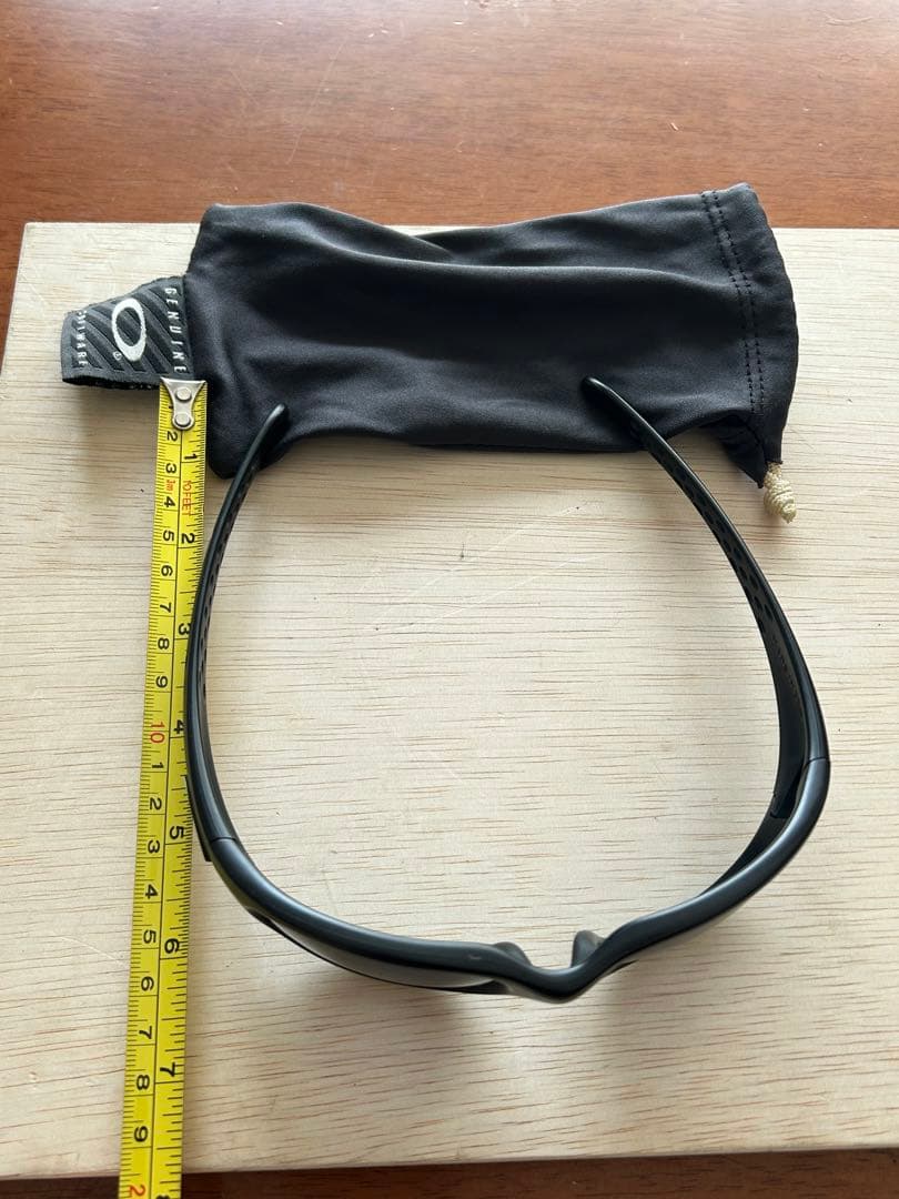 OAKLEY オークリー　USA製サングラス　ブラック　レンズ劣化あり