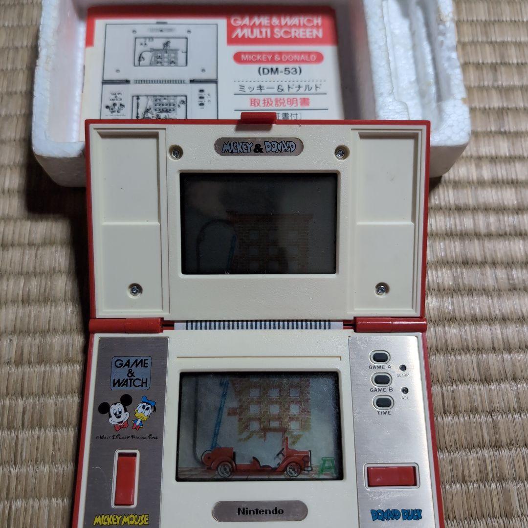 ゲームウォッチ　ミッキー＆ドナルド