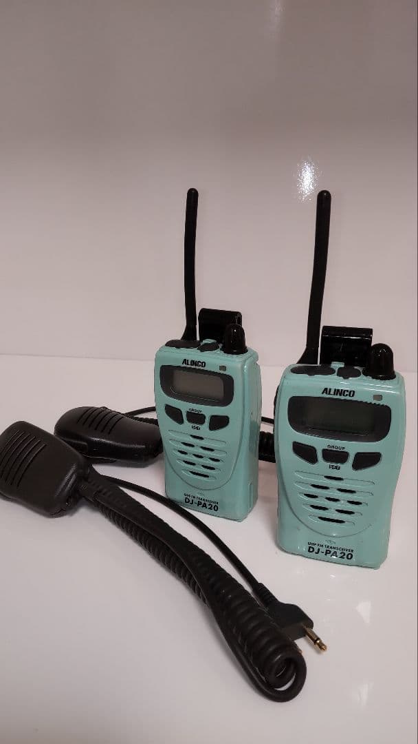 ALINCO DJ-PA20 特定小電力トランシーバー 2台セット