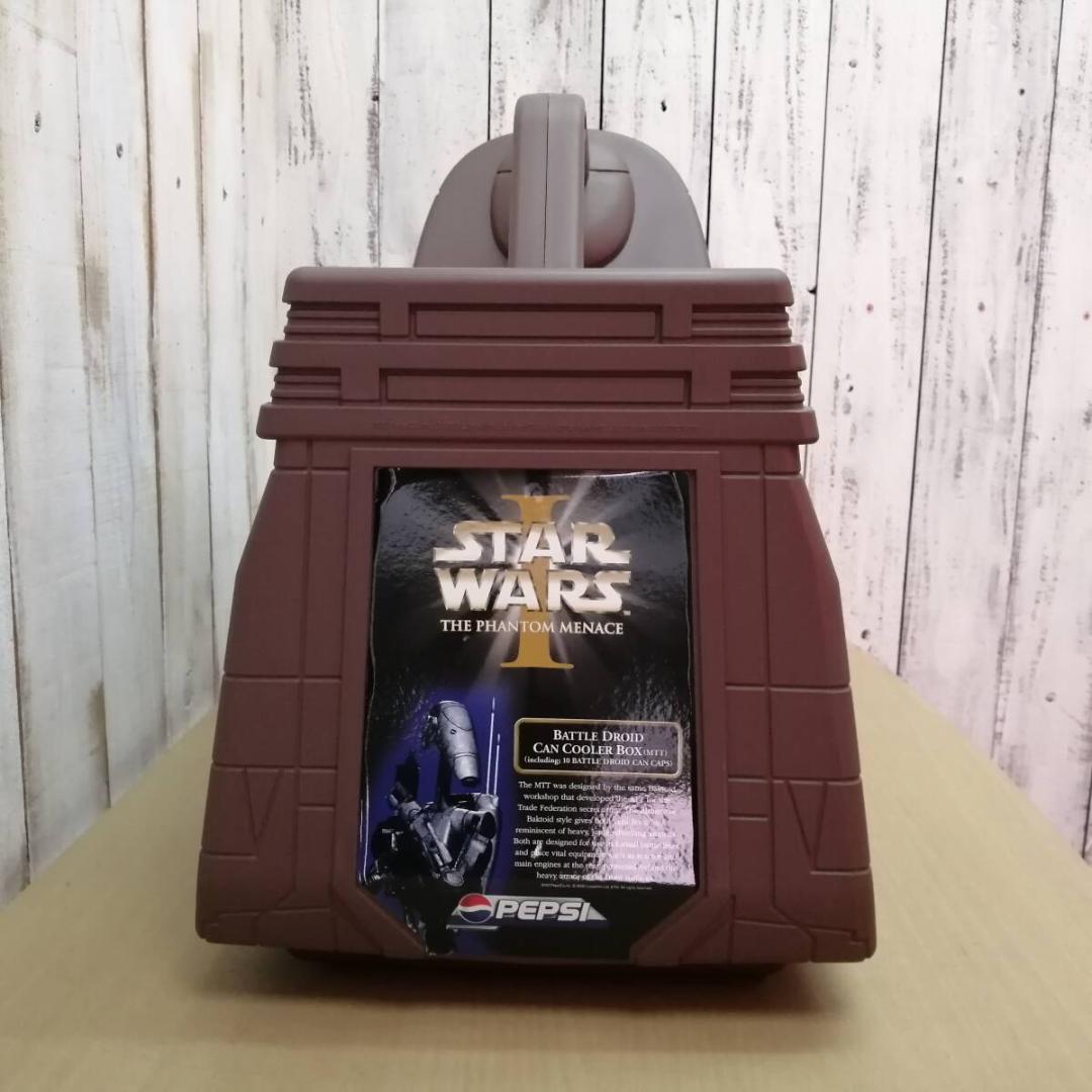 ペプシ スターウォーズ バトルドロイド 缶クーラーボックス 未使用保管品