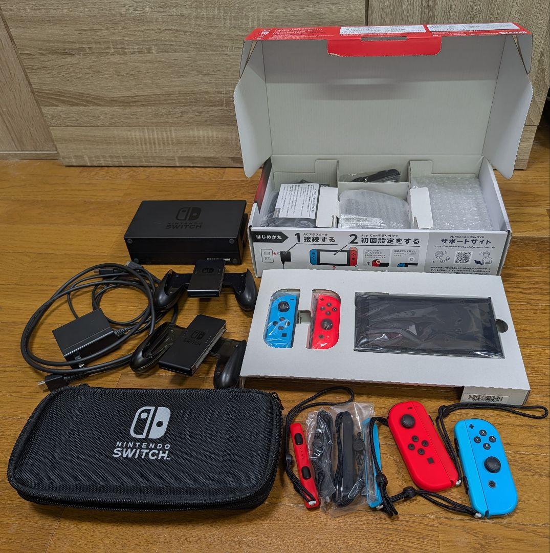 Nintendo Switch HAC-001/Joy-Con2本/ドッグなど