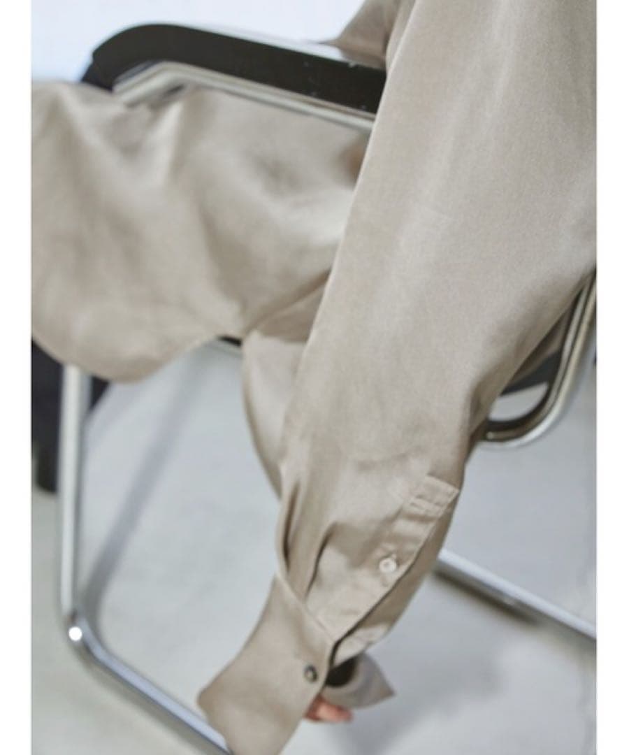 TODAYFUL オーガンジーポケットシャツ