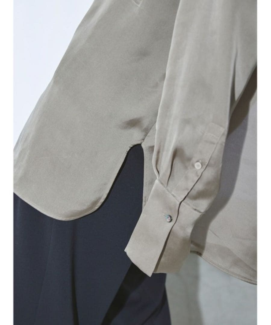 TODAYFUL オーガンジーポケットシャツ