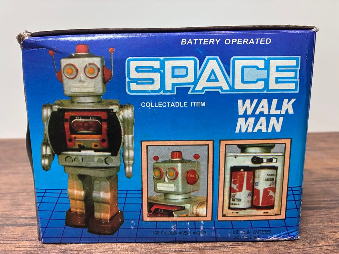 ブリキロボット電動歩行SPACE WALK MAN
