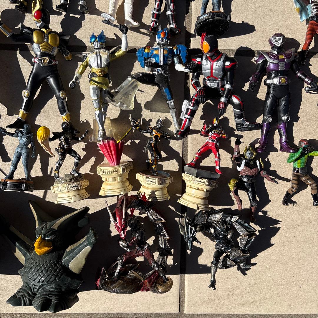 仮面ライダー フィギュアセット 約100体以上　レトロ