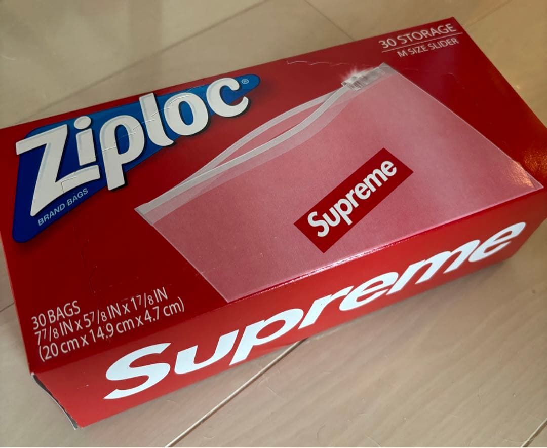supreme ziploc ジップロック