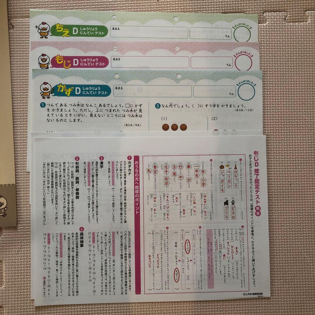 ★限定値引★【未記入・フルセット】七田式プリントD