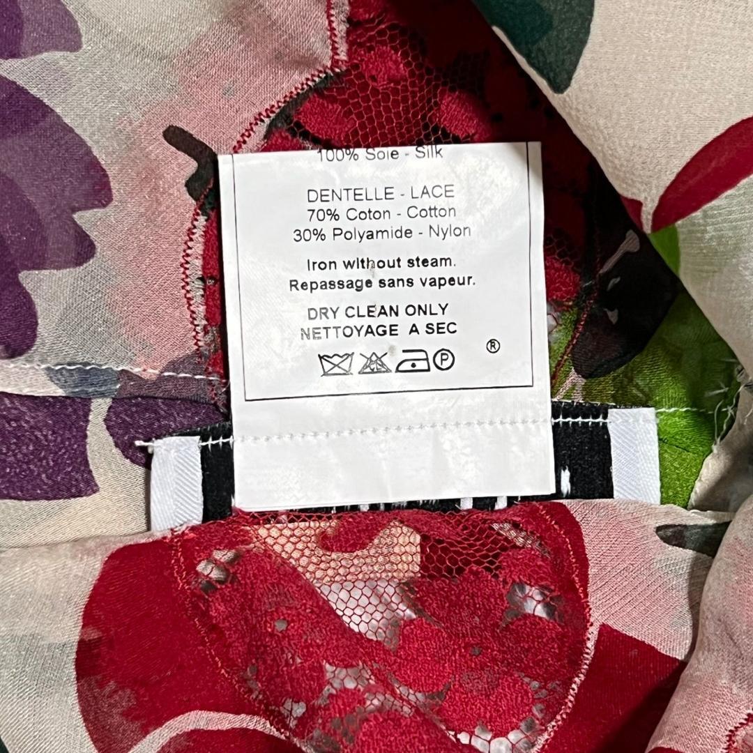 美品✨クリスチャンディオール ガリアーノ期 キャミソール レース 花柄 y2k