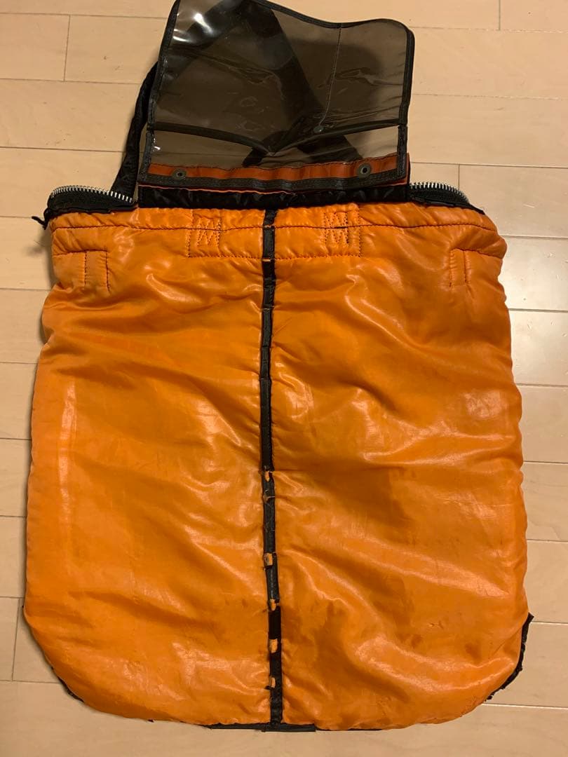 PORTER ブラック ヘルメットバック