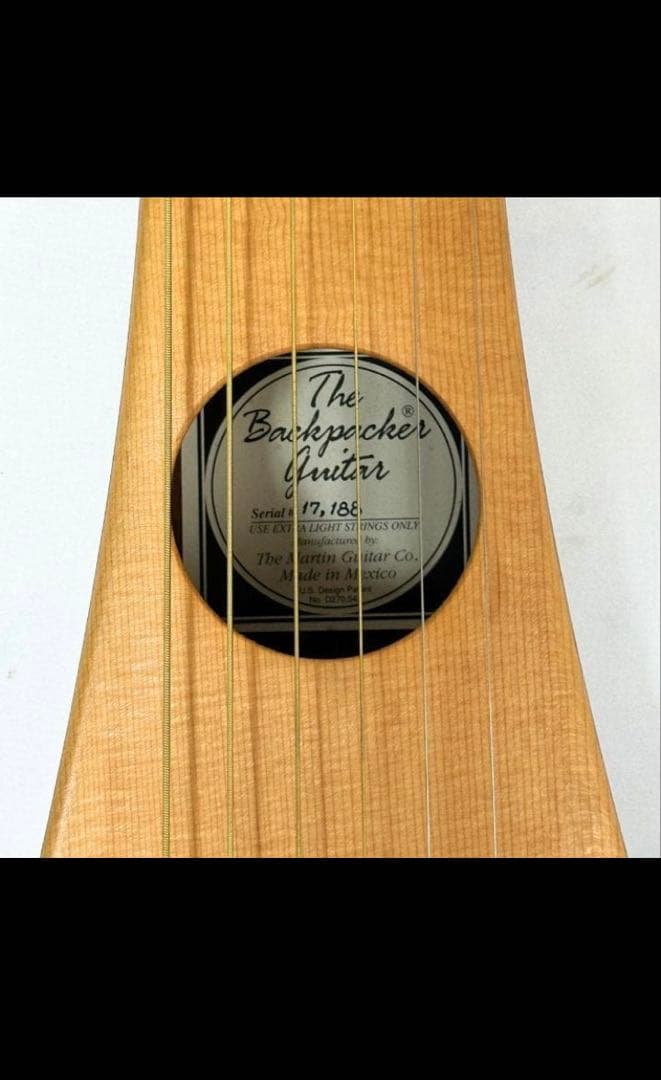ギター Martin Backpacker Guitar No.17188