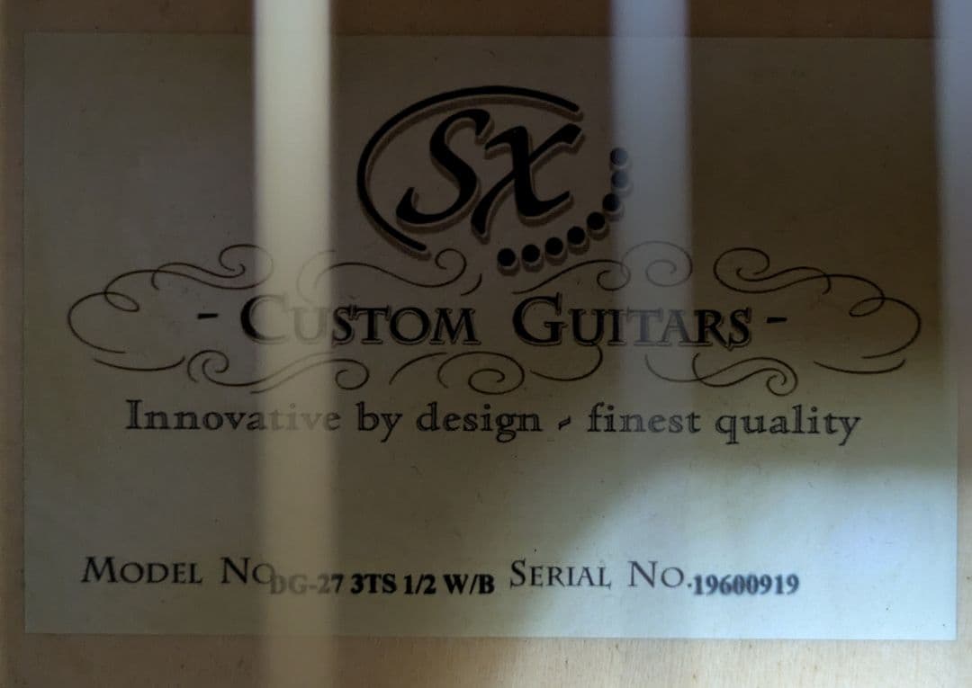 【極美品】アコースティック ギター SX DG-27 ミニギター ソフトケース付