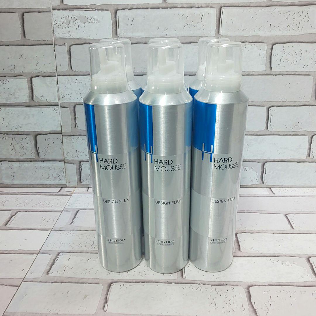 【SHISEIDO】デザインフレックス ハードムース 未使用品 6本セット