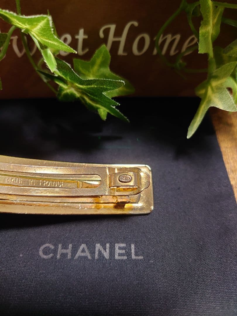 【CHANEL 正規品】バレッタ ヴィンテージ品