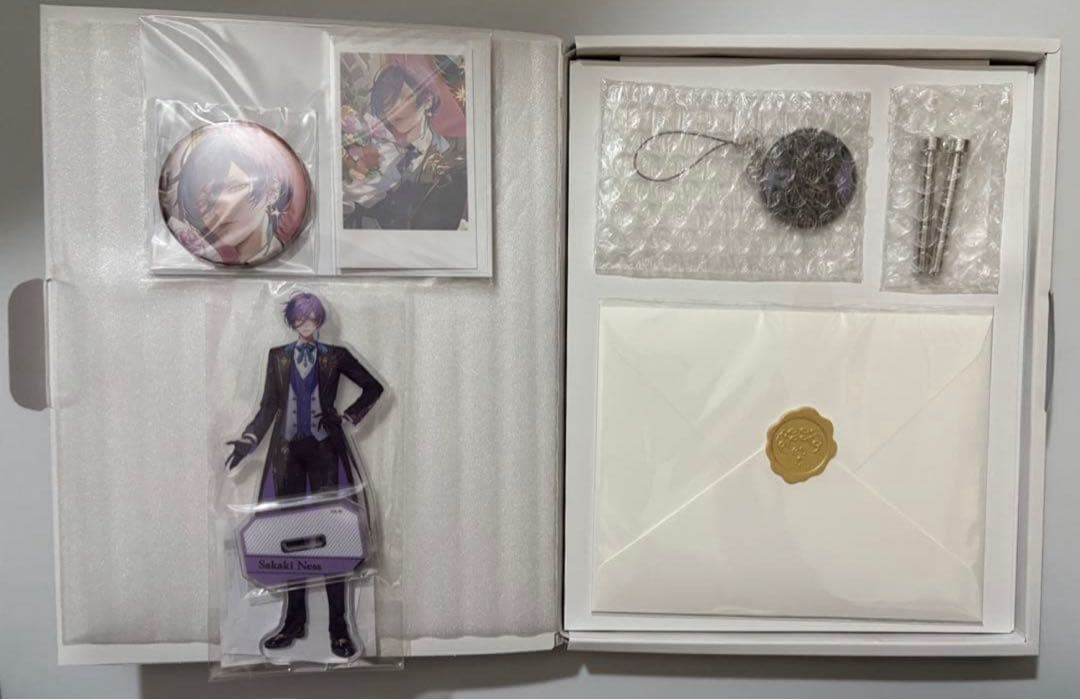 にじさんじ 榊ネス 誕生日2024 アクリルパネルセット 缶バッジ チェキ