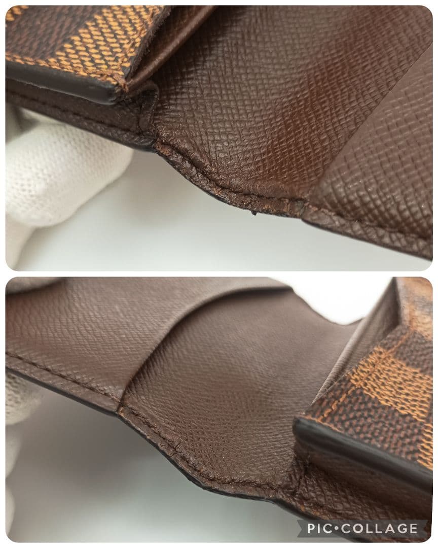 【美品S】ルイヴィトン　ダミエ　カルトドゥヴィジット　名刺入れ　カードケース