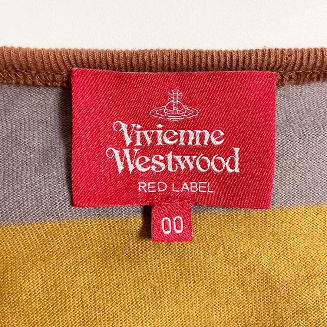ヴィヴィアン ウエストウッド パフスリーブ オーヴ ロゴ カットソー 長袖 美品