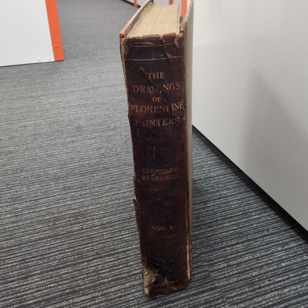 世界史的名著！ バーナード・ベレンソンのフィレンツェ派の素描 第一巻 1903