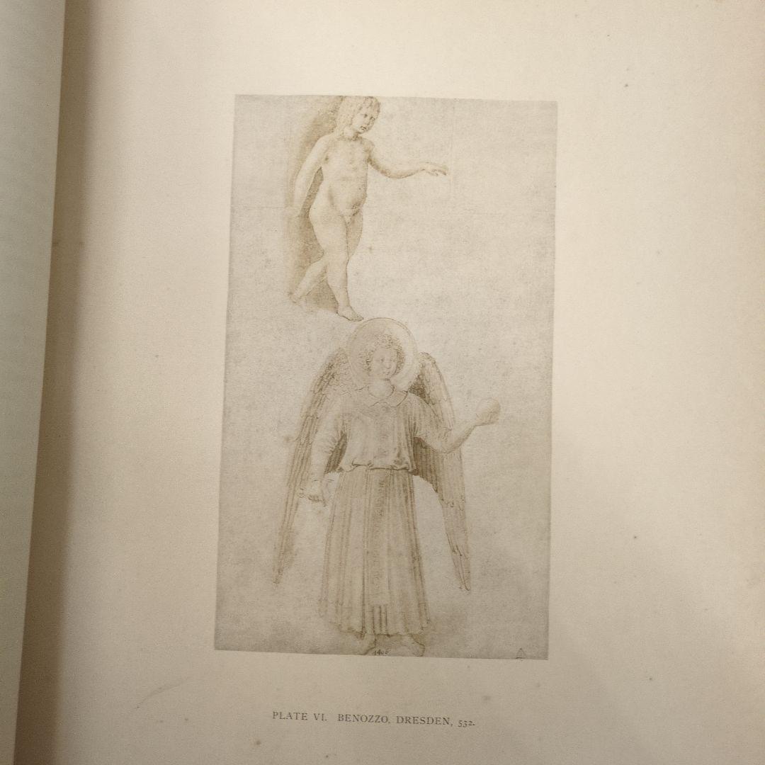 世界史的名著！ バーナード・ベレンソンのフィレンツェ派の素描 第一巻 1903