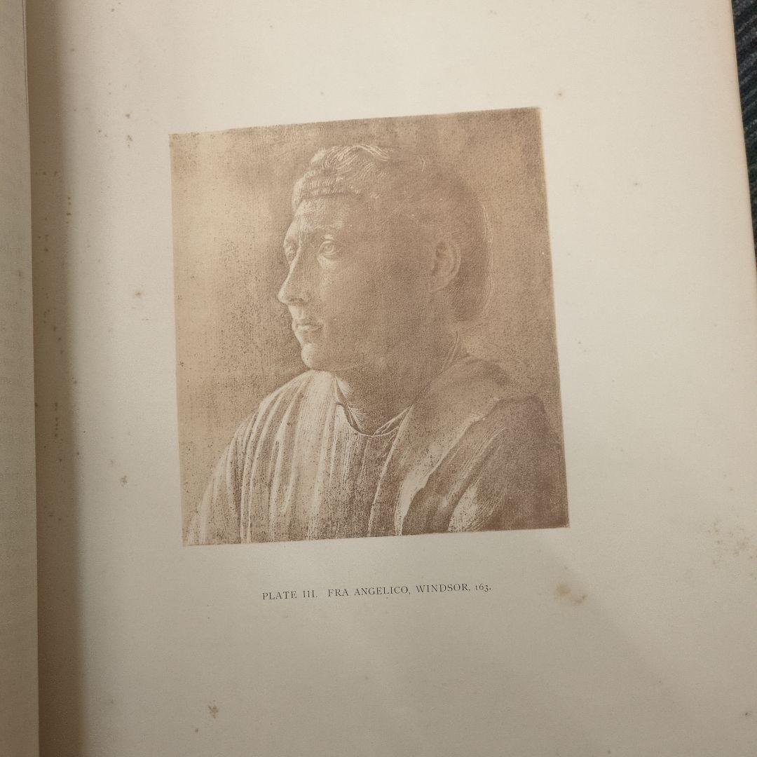 世界史的名著！ バーナード・ベレンソンのフィレンツェ派の素描 第一巻 1903