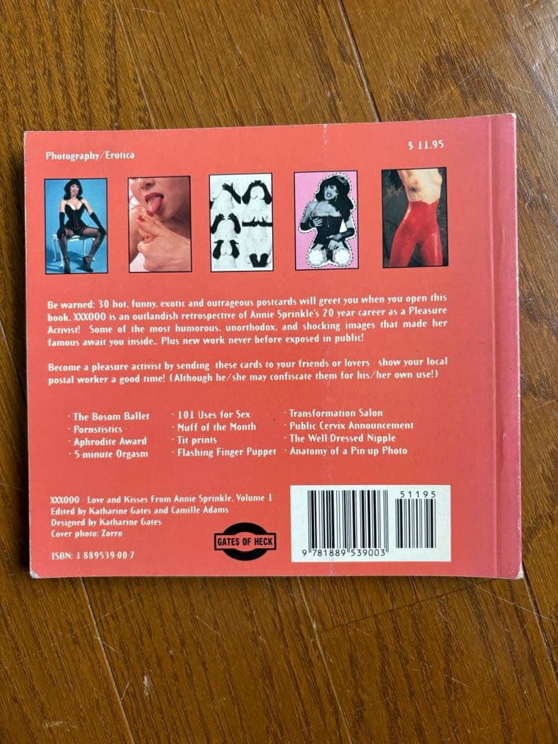 アート・デザイン・音楽 Annie Sprinkle signed