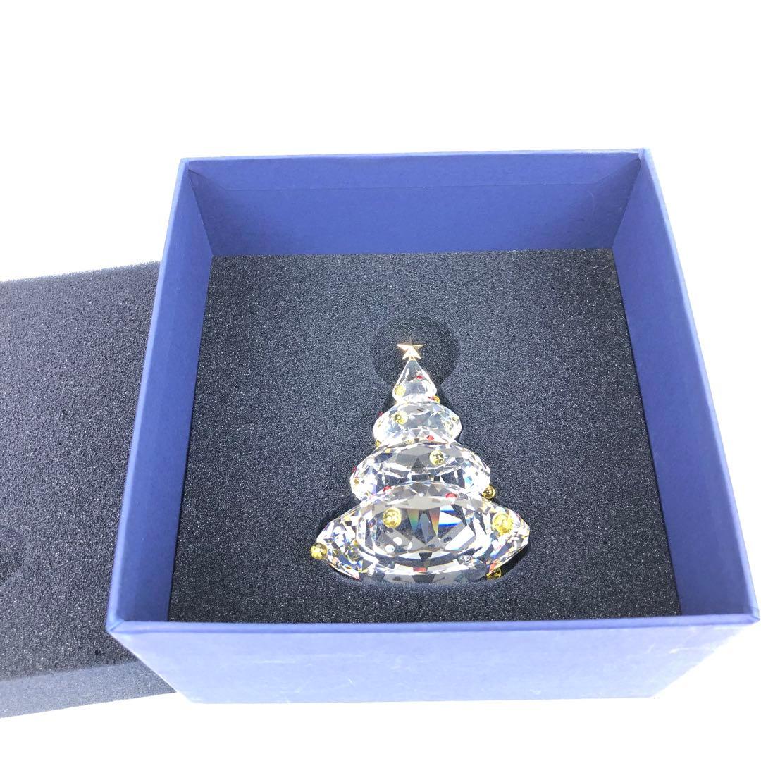 スワロフスキー 置物　クリスマスツリー
