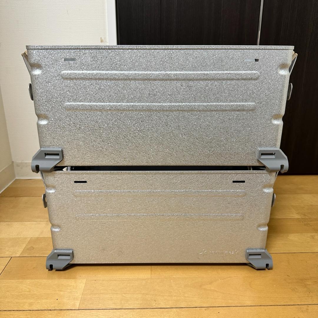  peak スノーピーク シェルフコンテナ 25 2個セット