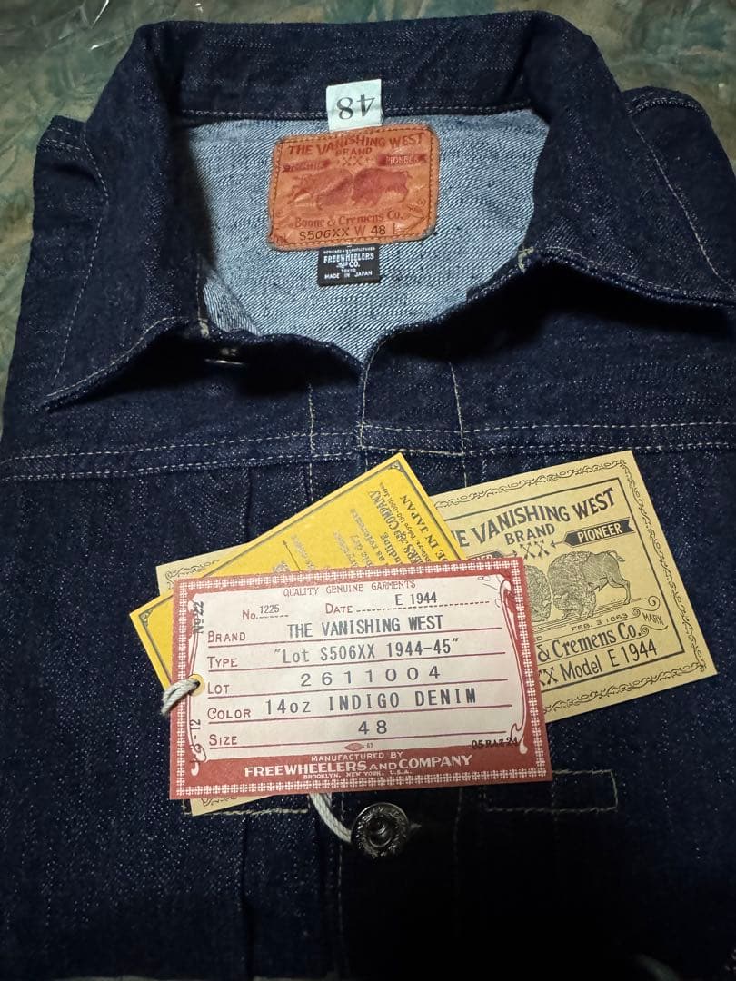 ジャケット・アウター THE VANISHING WEST Lot S506XX 1944-45