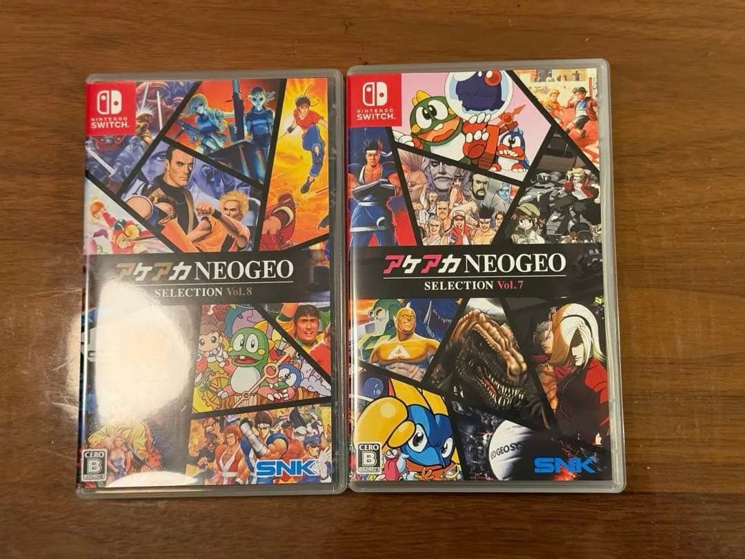 アケアカNEOGEO SELECTION Vol.7 & Vol.8セット