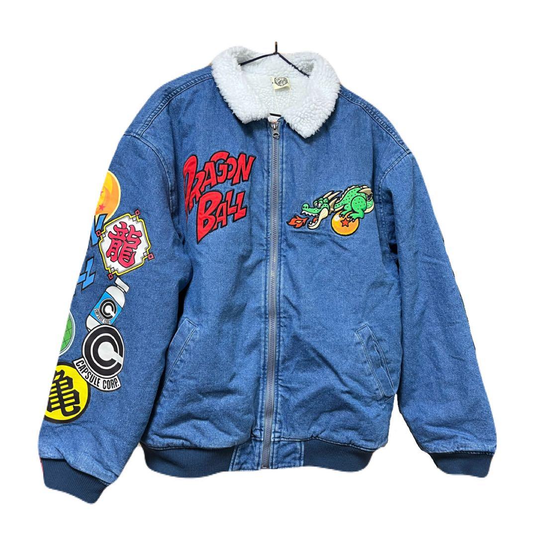 BREEZE ドラゴンボールコラボ デニムボアジャケット（大人サイズ）即日発送可
