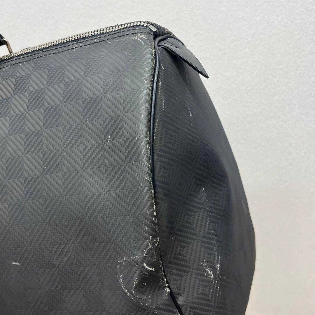 ルイヴィトン キーポル・バンドリエール45 ダミエ カーボン ボストンバッグ