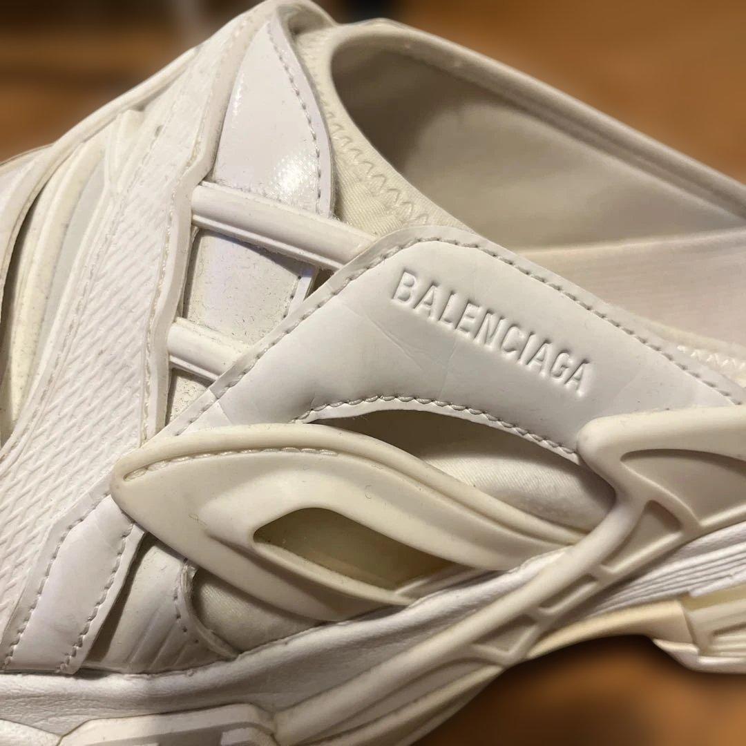 最終価格！BALENCIAGA トラックスライド　27.0　白