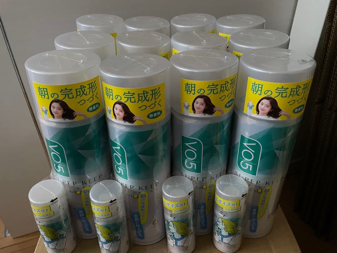 【特価】Vo5 スーパーキープ ヘアスプレー エクストラハード 330g 12本