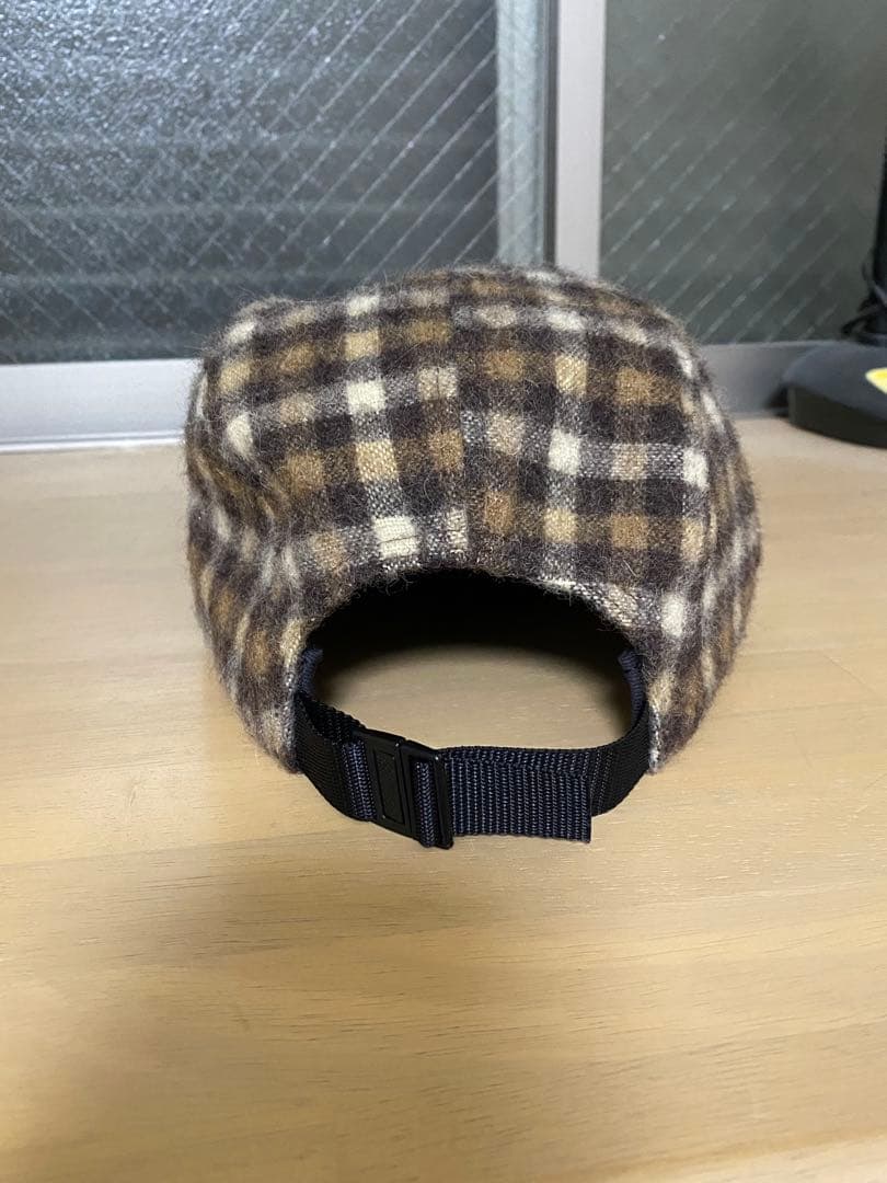 Supreme ブラウンチェック キャップ